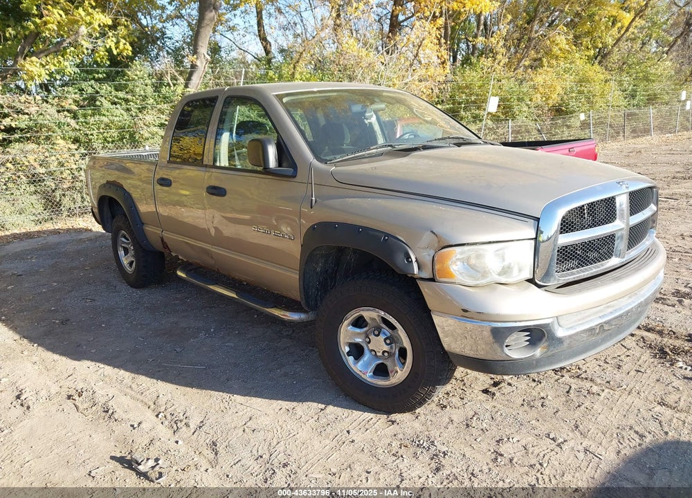 2005 DODGE RAM 1500 SLT/LARAMIE VIN: 1D7HU18N85S303610