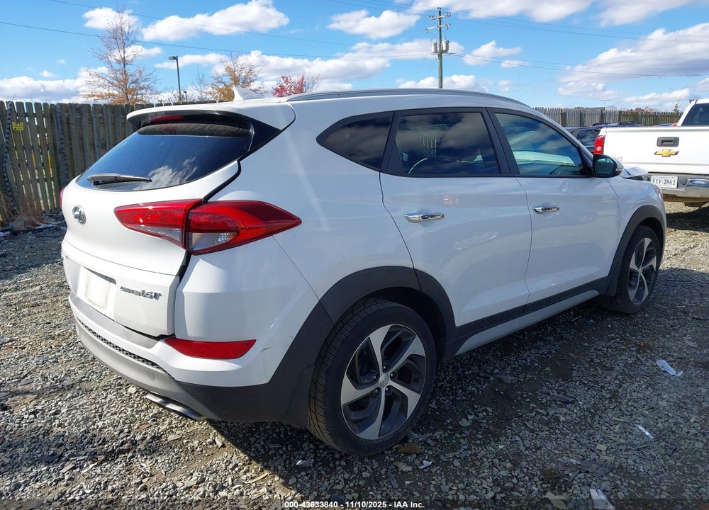 2018 HYUNDAI TUCSON LIMITED VIN: KM8J33A21JU666125