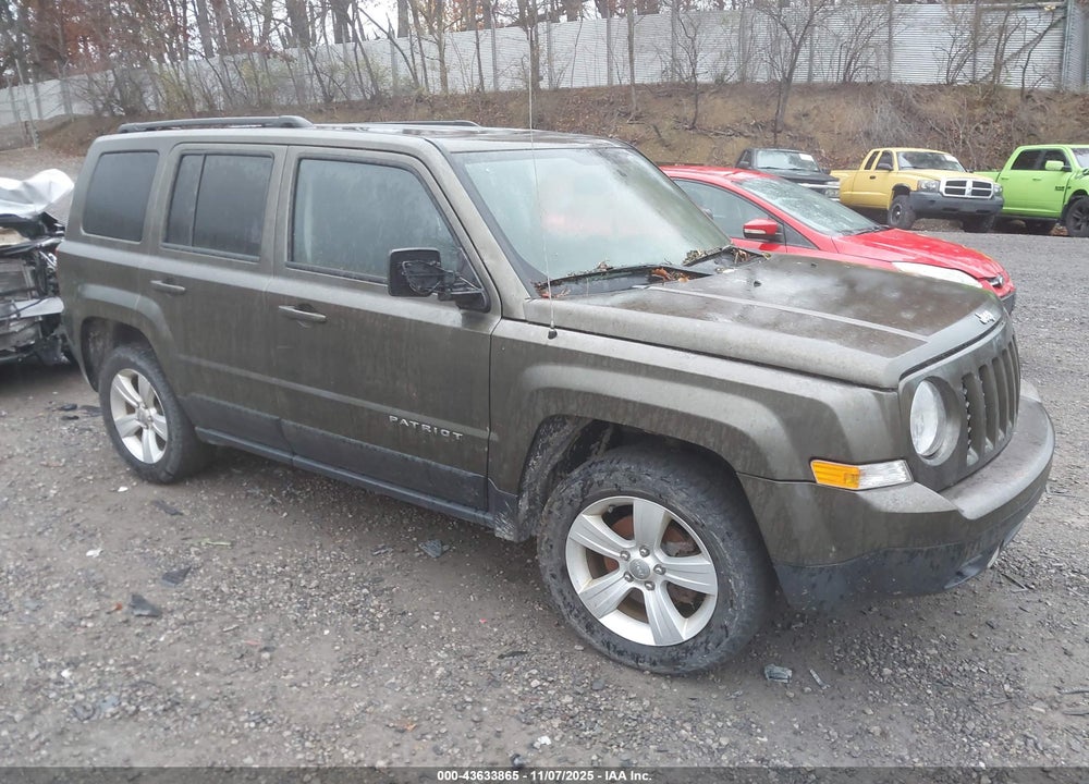 2015 JEEP PATRIOT LATITUDE VIN: 1C4NJRFB9FD218150