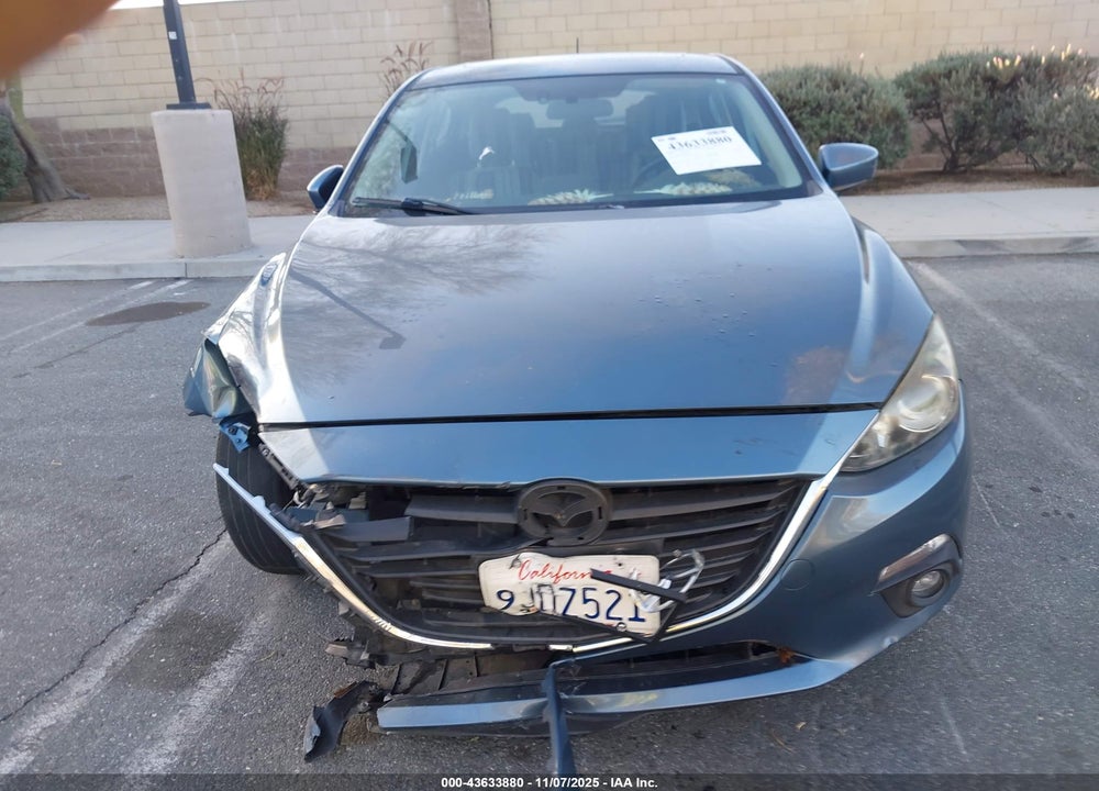 2016 MAZDA 3 I TOURING VIN: JM1BM1L75G1349610
