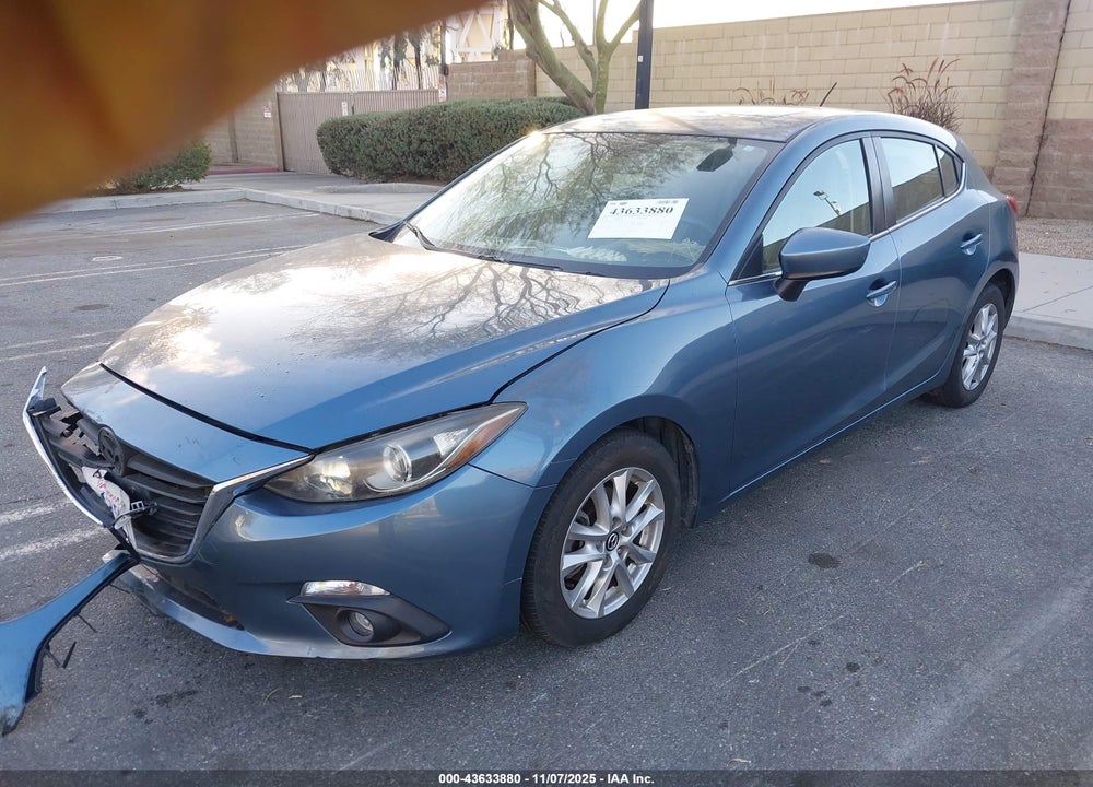 2016 MAZDA 3 I TOURING VIN: JM1BM1L75G1349610