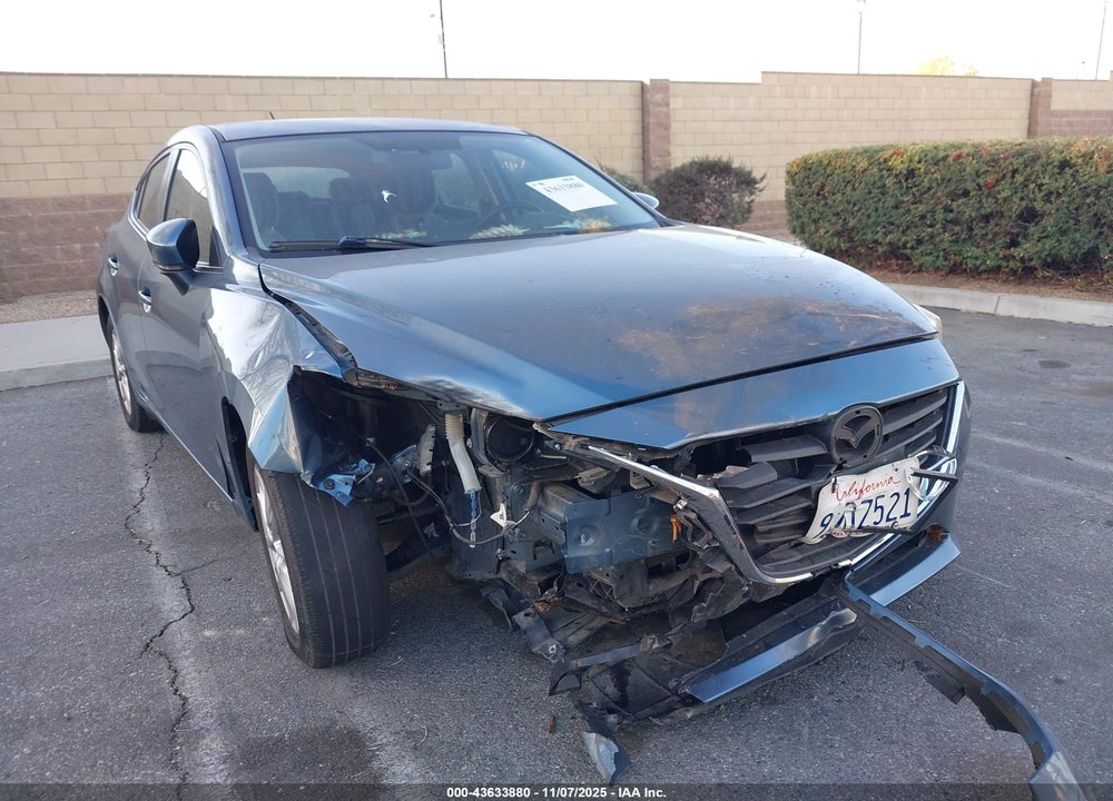 2016 MAZDA 3 I TOURING VIN: JM1BM1L75G1349610