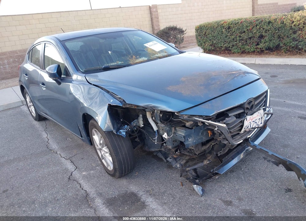 2016 MAZDA 3 I TOURING VIN: JM1BM1L75G1349610
