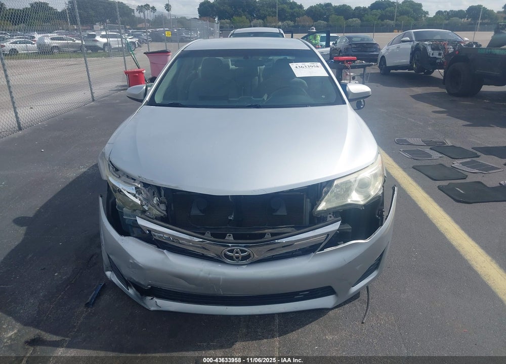 2012 TOYOTA CAMRY LE VIN: 4T1BF1FK2CU033841