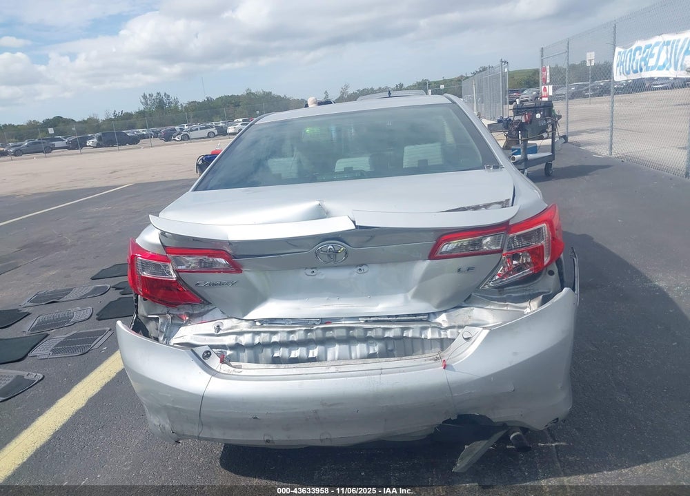 2012 TOYOTA CAMRY LE VIN: 4T1BF1FK2CU033841