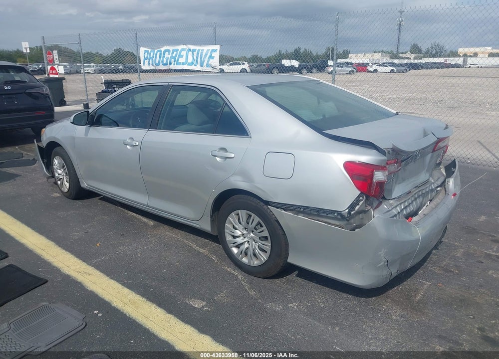 2012 TOYOTA CAMRY LE VIN: 4T1BF1FK2CU033841