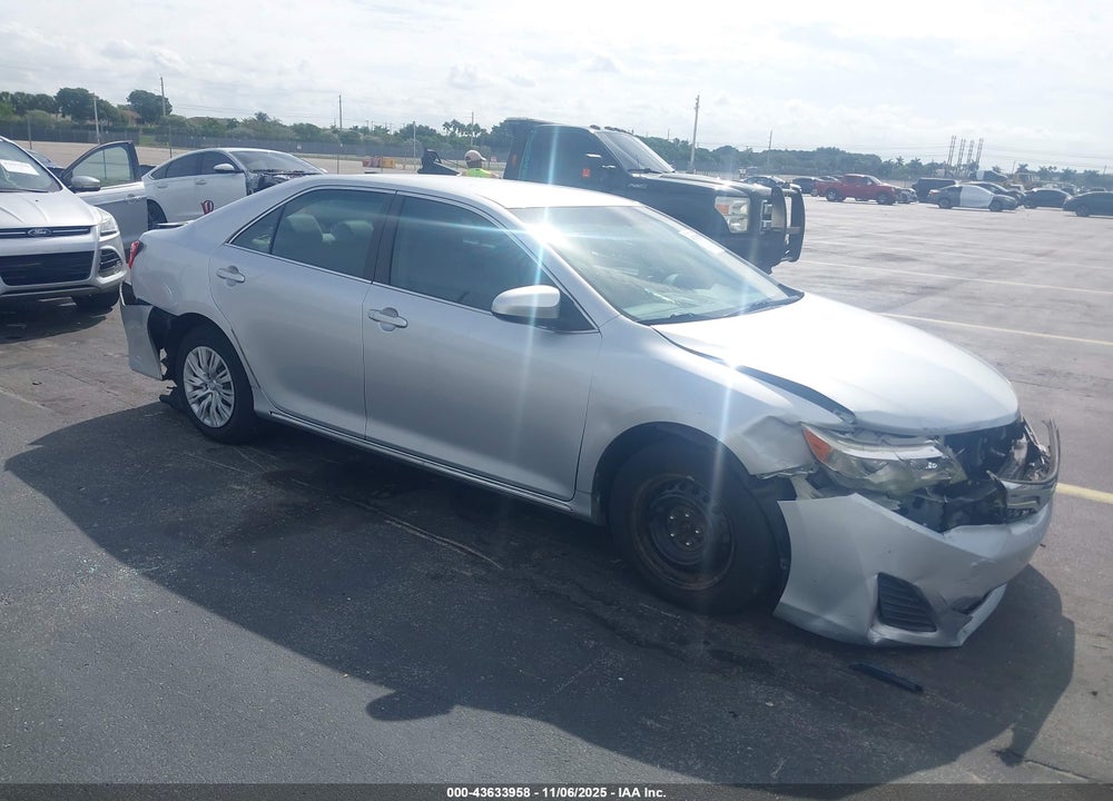 2012 TOYOTA CAMRY LE VIN: 4T1BF1FK2CU033841