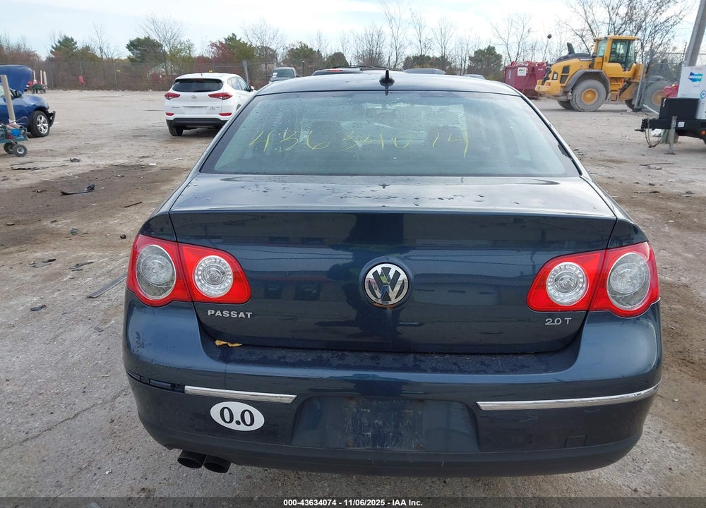 2007 VOLKSWAGEN PASSAT 2.0T VIN: WVWGK73C27P044638