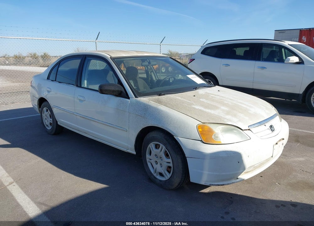 2002 HONDA CIVIC LX VIN: 2HGES16552H542977