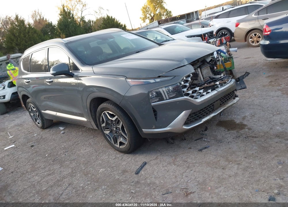 2021 HYUNDAI SANTA FE LIMITED VIN: 5NMS44AL1MH321998