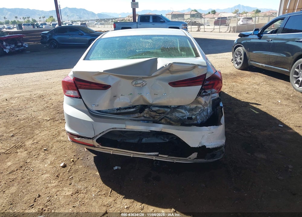 2019 HYUNDAI ELANTRA SE VIN: KMHD74LF5KU756984