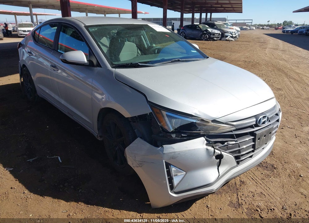 2019 HYUNDAI ELANTRA SE VIN: KMHD74LF5KU756984