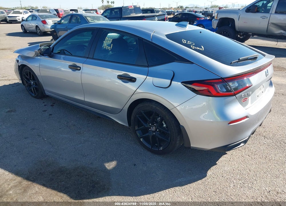 2025 HONDA CIVIC SEDAN SPORT VIN: 19XFL2H81SE018153