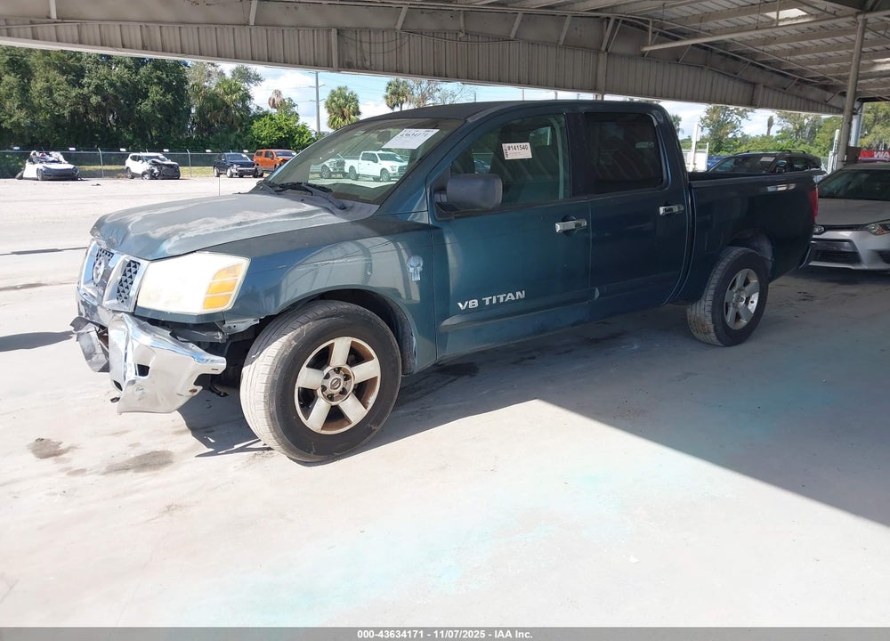 2007 NISSAN TITAN SE VIN: 1N6BA07A47N206985
