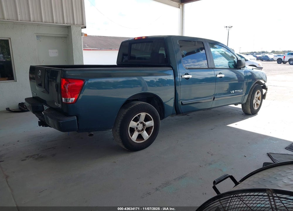 2007 NISSAN TITAN SE VIN: 1N6BA07A47N206985