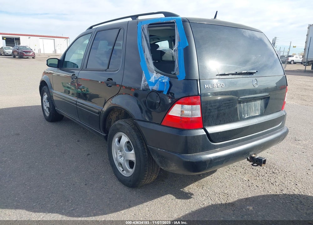 2003 MERCEDES-BENZ ML 350 VIN: 4JGAB57E83A431399