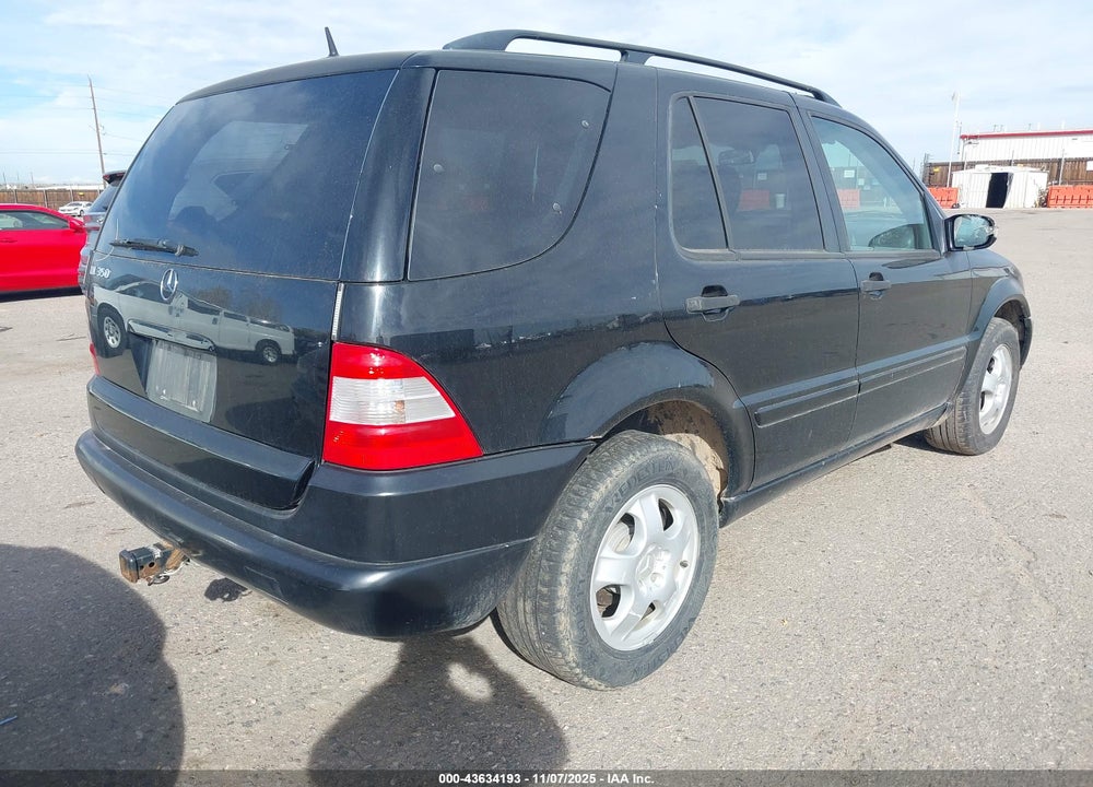 2003 MERCEDES-BENZ ML 350 VIN: 4JGAB57E83A431399