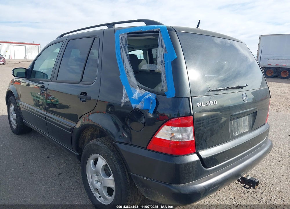 2003 MERCEDES-BENZ ML 350 VIN: 4JGAB57E83A431399