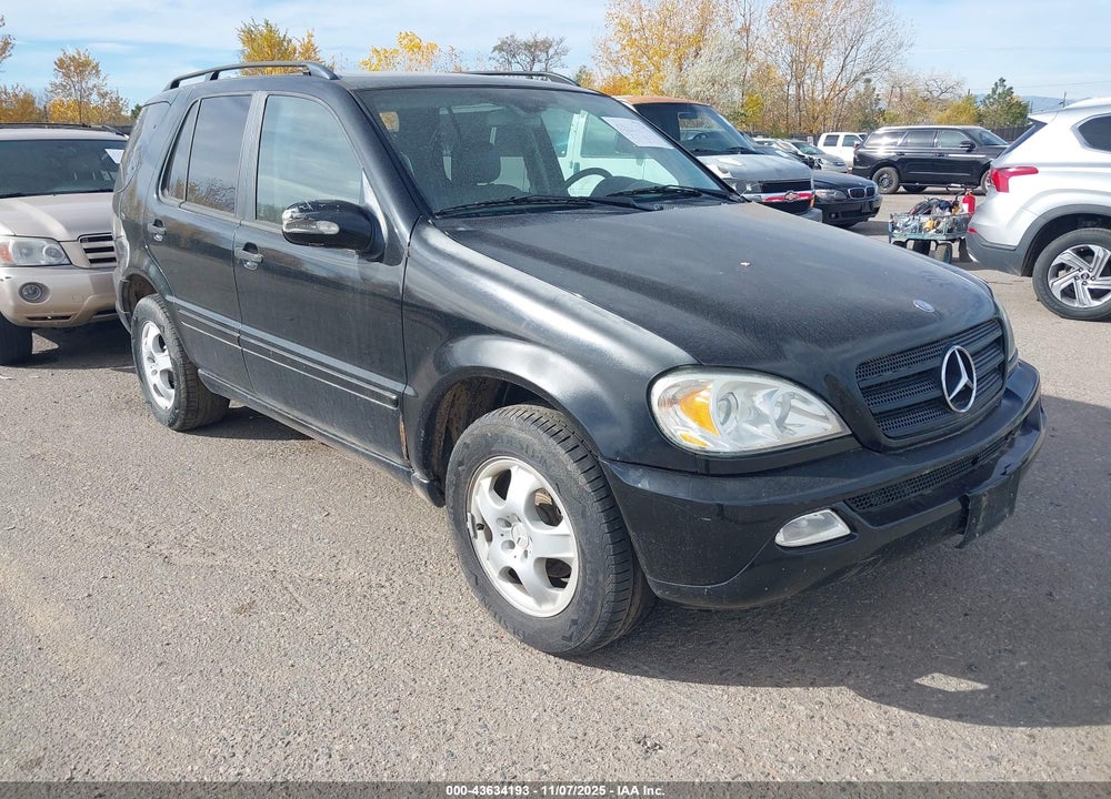 2003 MERCEDES-BENZ ML 350 VIN: 4JGAB57E83A431399
