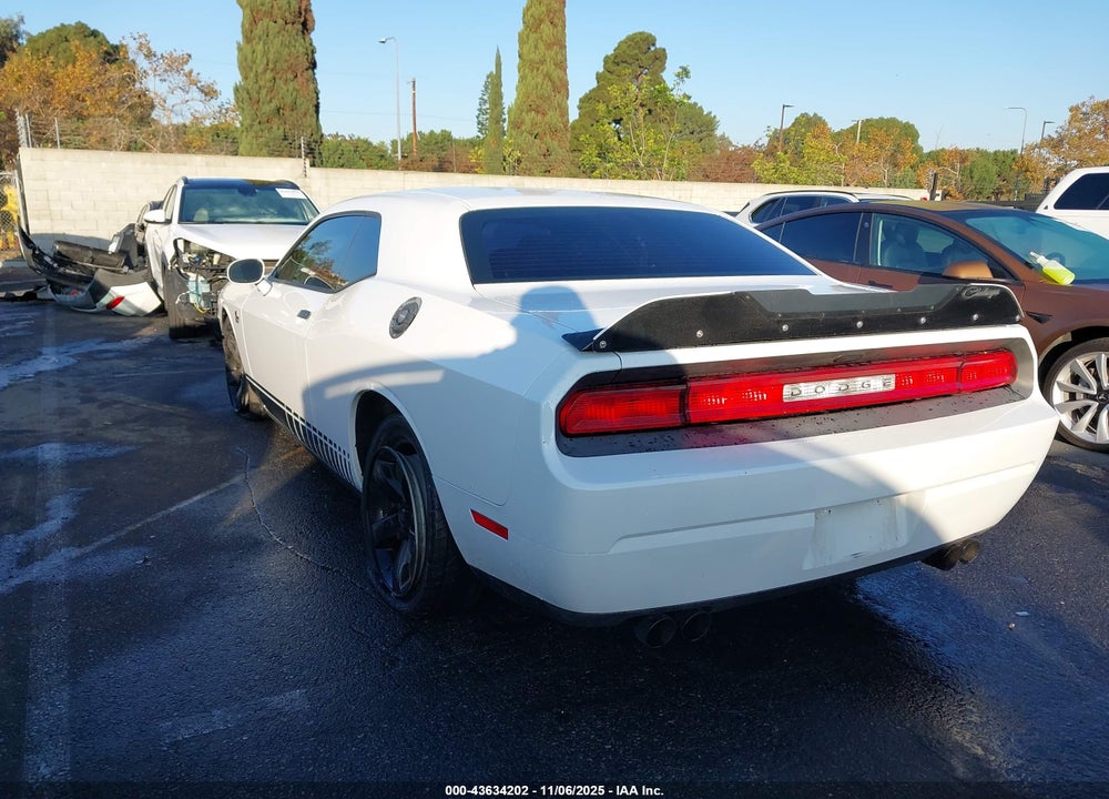 2013 DODGE CHALLENGER SXT VIN: 2C3CDYAG8DH582012