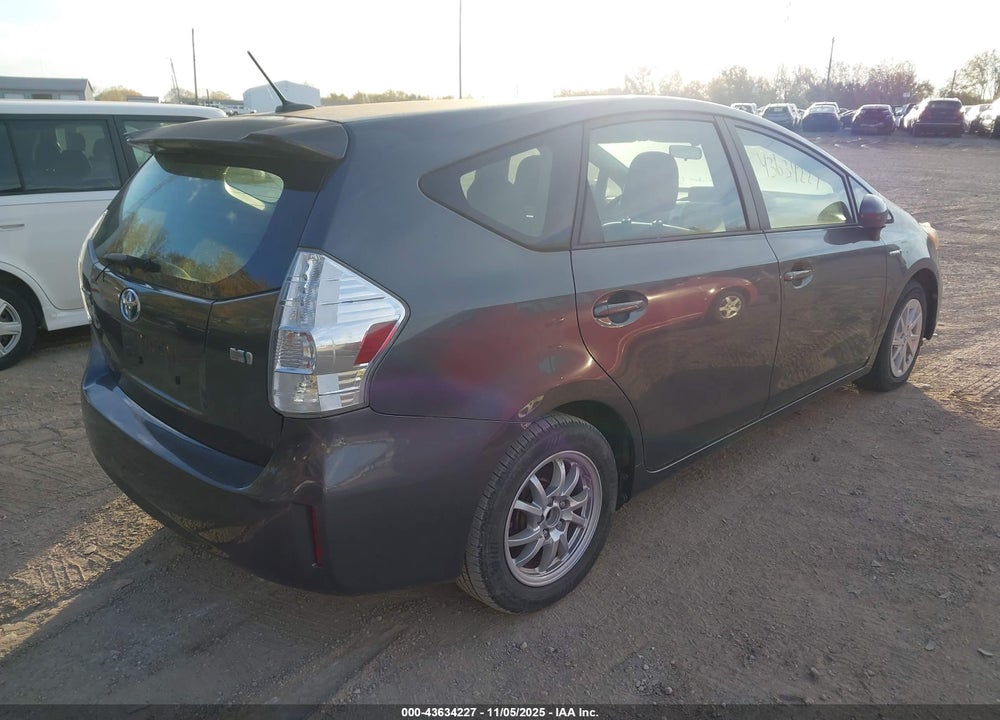 2013 TOYOTA PRIUS V THREE VIN: JTDZN3EU4D3223569