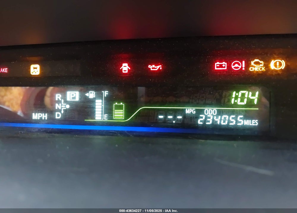 2013 TOYOTA PRIUS V THREE VIN: JTDZN3EU4D3223569