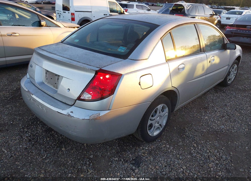 2004 SATURN ION 2 VIN: 1G8AJ52F14Z231386