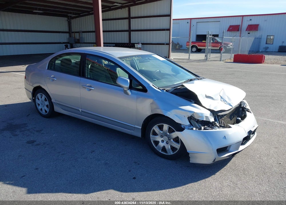 2010 HONDA CIVIC LX VIN: 2HGFA1F55AH304343