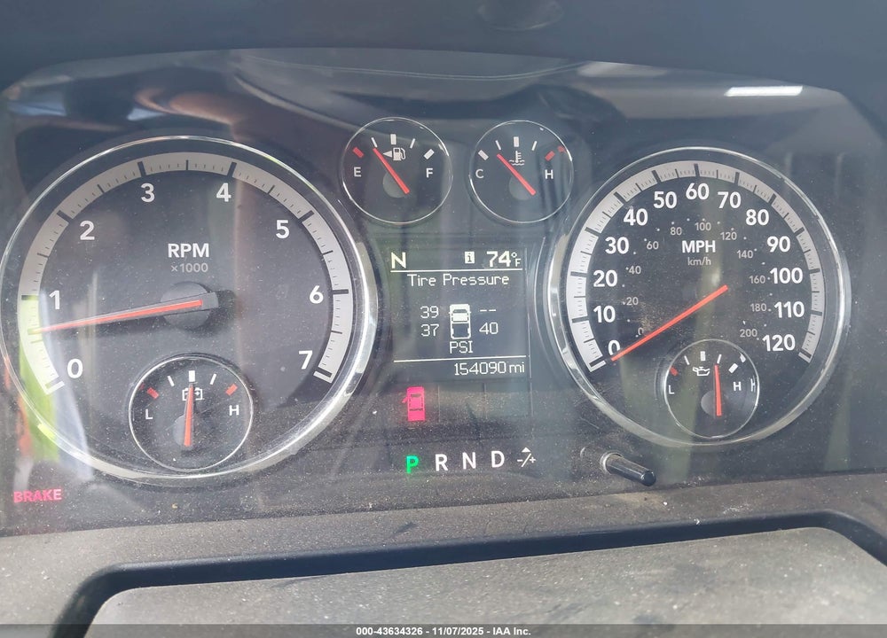 2011 RAM 1500 SLT VIN: 1D7RV1CT1BS622365