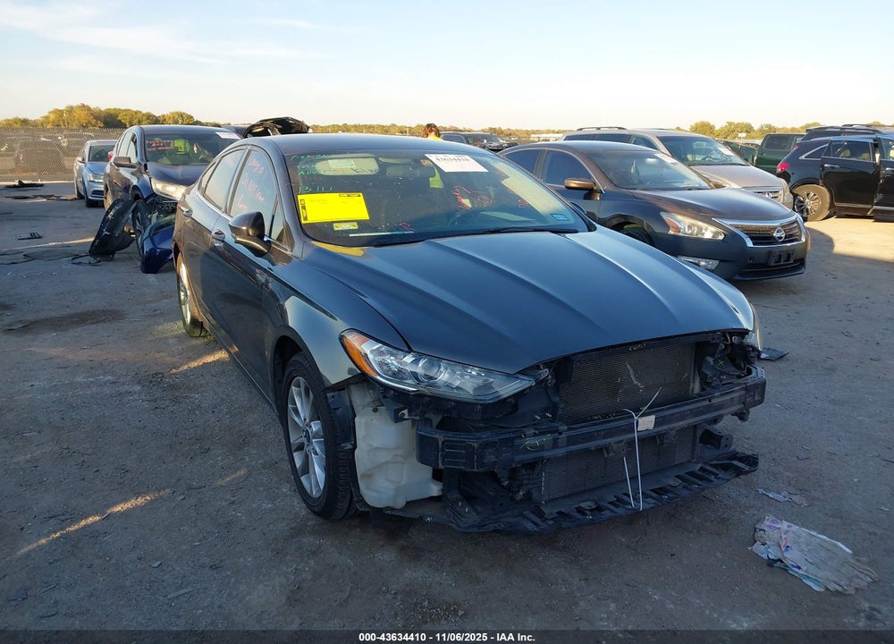 2017 FORD FUSION SE VIN: 3FA6P0HD6HR255606