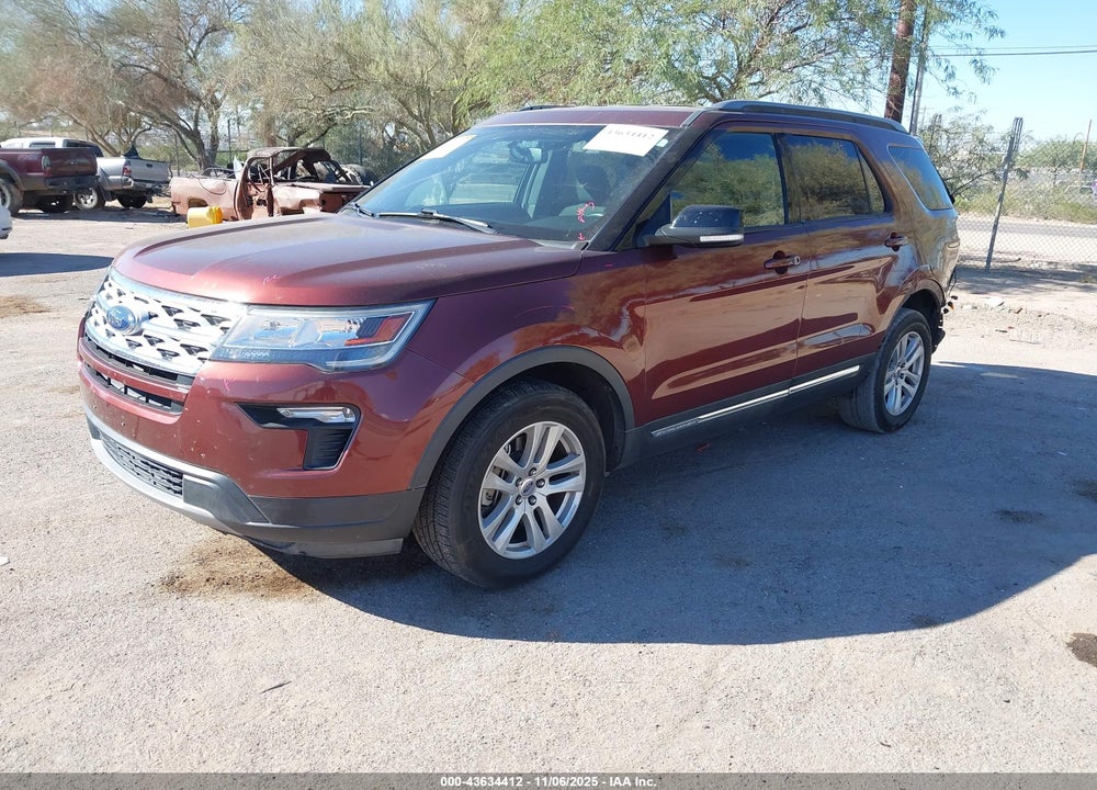 2018 FORD EXPLORER XLT VIN: 1FM5K8D85JGC87306