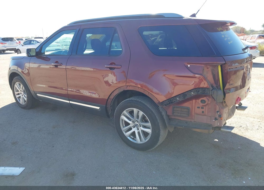 2018 FORD EXPLORER XLT VIN: 1FM5K8D85JGC87306