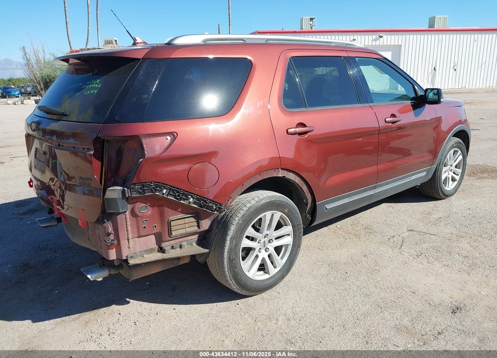 2018 FORD EXPLORER XLT VIN: 1FM5K8D85JGC87306