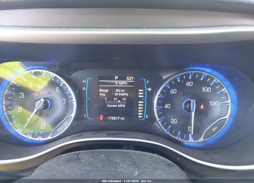 2017 CHRYSLER PACIFICA TOURING VIN: 2C4RC1DG7HR623290
