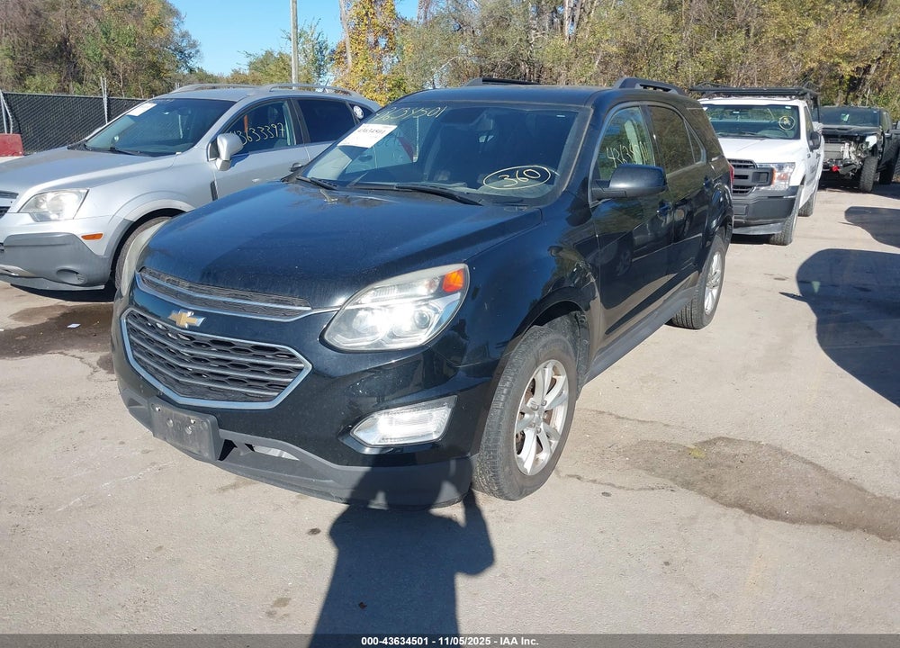 2017 CHEVROLET EQUINOX LT VIN: 2GNALCEK2H6243942