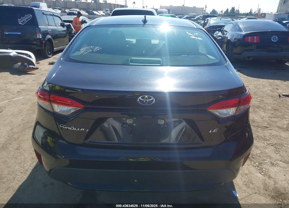 2020 TOYOTA COROLLA LE VIN: 5YFEPRAE1LP129701