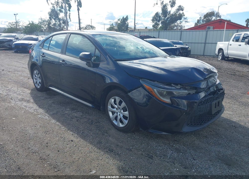 2020 TOYOTA COROLLA LE VIN: 5YFEPRAE1LP129701
