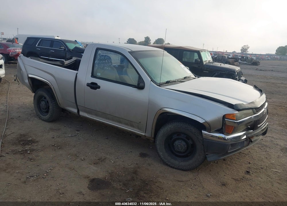 2008 CHEVROLET COLORADO WORK TRUCK VIN: 1GCCS149588210113