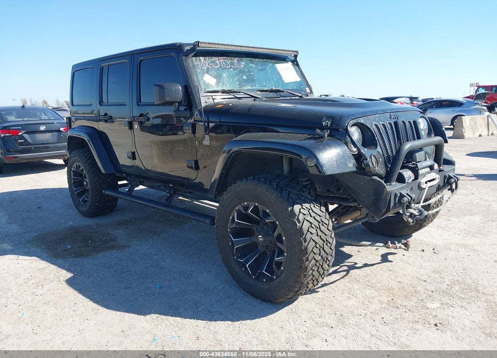 2015 JEEP WRANGLER UNLIMITED WRANGLER X VIN: 1C4HJWEG7FL644904