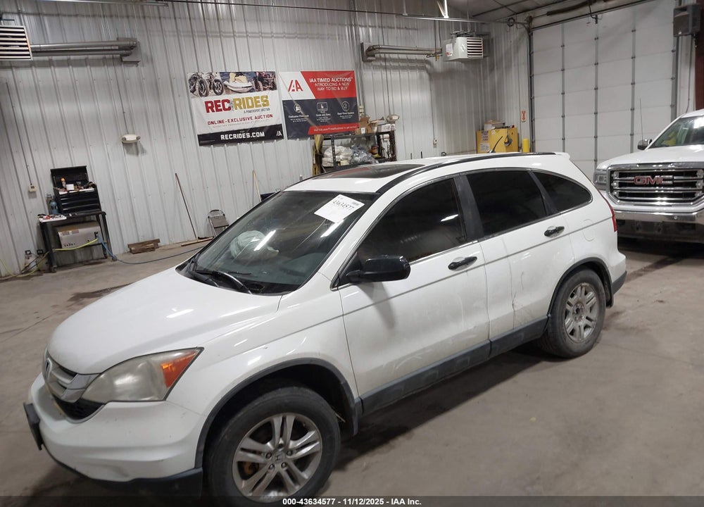 2010 HONDA CR-V EX VIN: 5J6RE3H59AL005962
