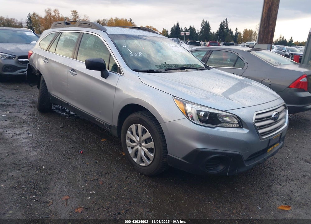 2015 SUBARU OUTBACK 2.5I VIN: 4S4BSAAC4F3276735