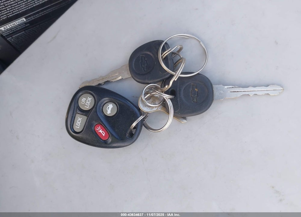2001 CHEVROLET MONTE CARLO LS VIN: 2G1WW15E419351822