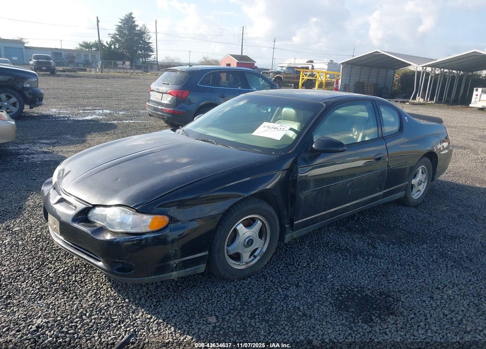 2001 CHEVROLET MONTE CARLO LS VIN: 2G1WW15E419351822