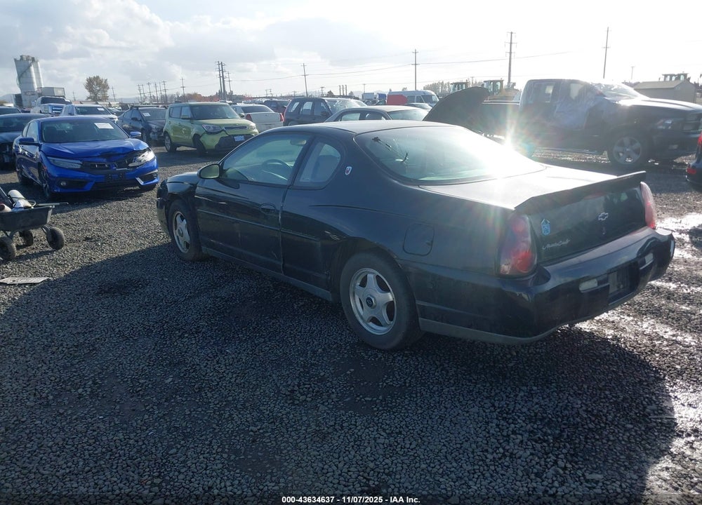 2001 CHEVROLET MONTE CARLO LS VIN: 2G1WW15E419351822