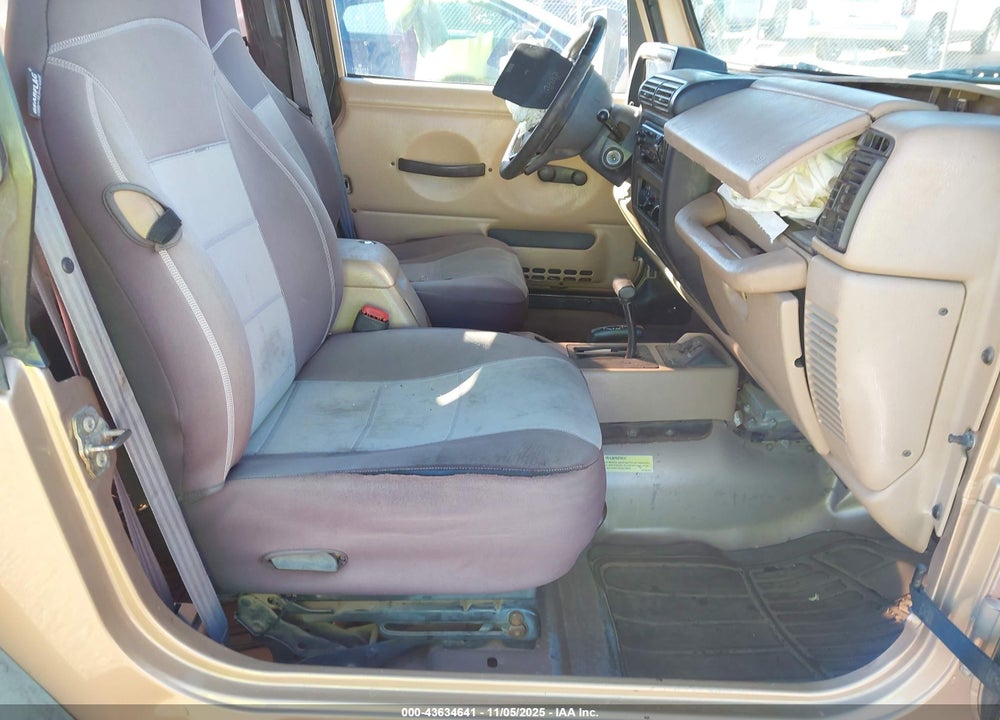 2000 JEEP WRANGLER SPORT VIN: 1J4FA49S4YP752056