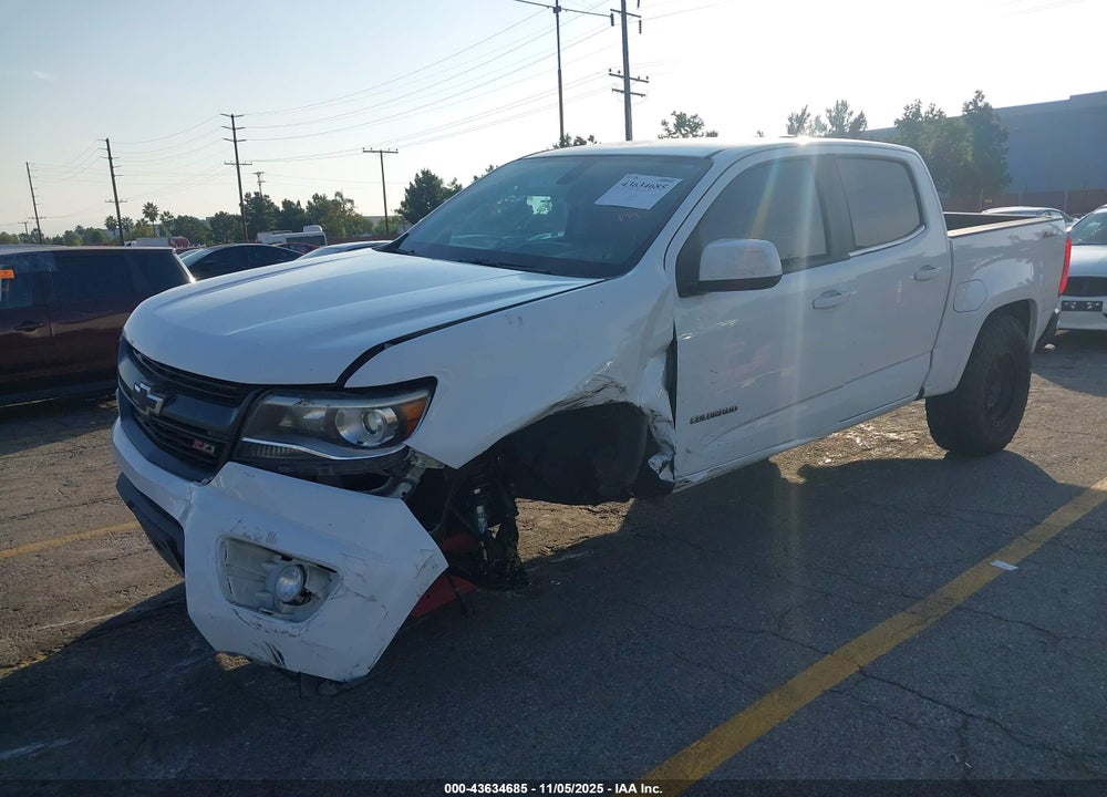 2016 CHEVROLET COLORADO Z71 VIN: 1GCGTDE3XG1131652