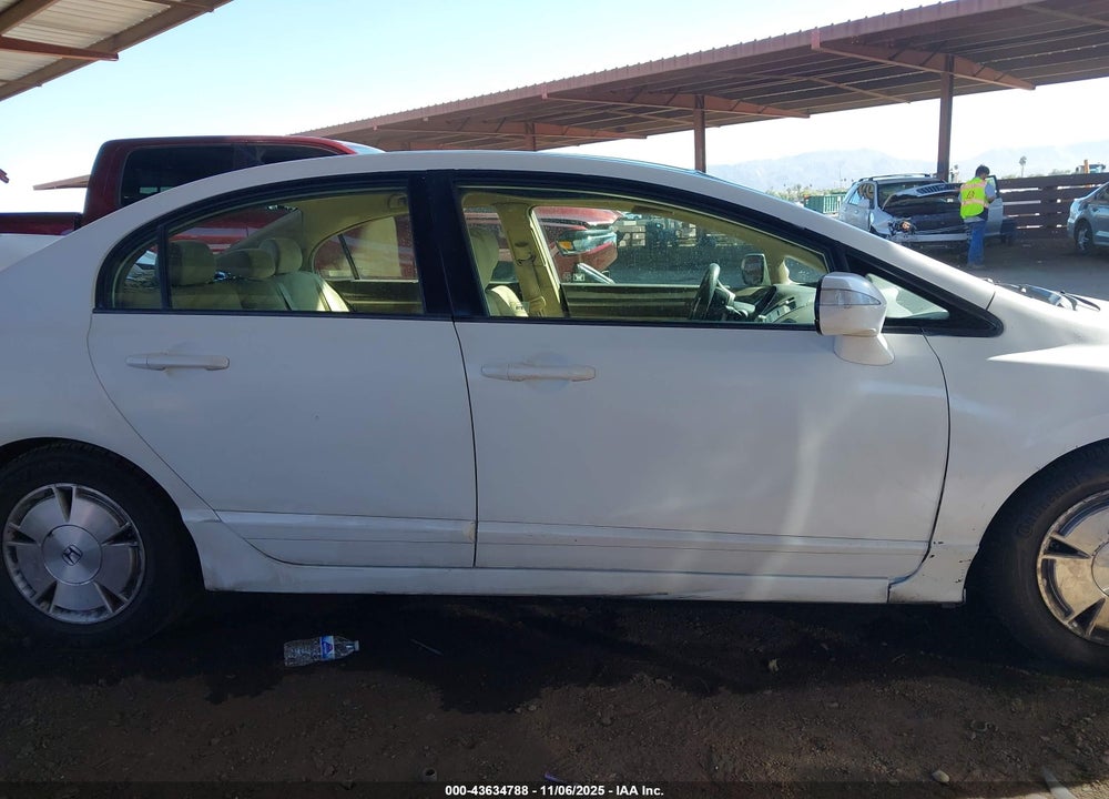 2008 HONDA CIVIC HYBRID VIN: JHMFA36278S028717