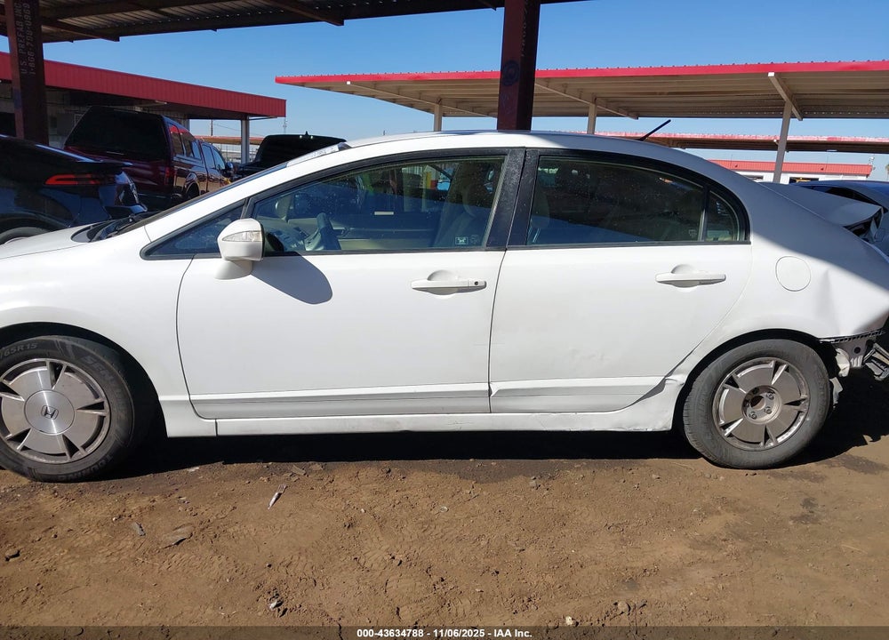 2008 HONDA CIVIC HYBRID VIN: JHMFA36278S028717