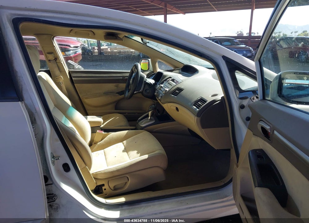 2008 HONDA CIVIC HYBRID VIN: JHMFA36278S028717