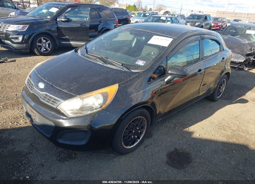 2013 KIA RIO EX VIN: KNADN5A31D6194076